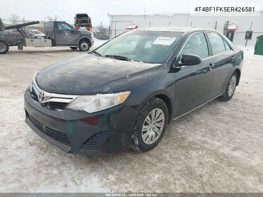 4T4BF1FK5ER426581 2014 Toyota Camry Le