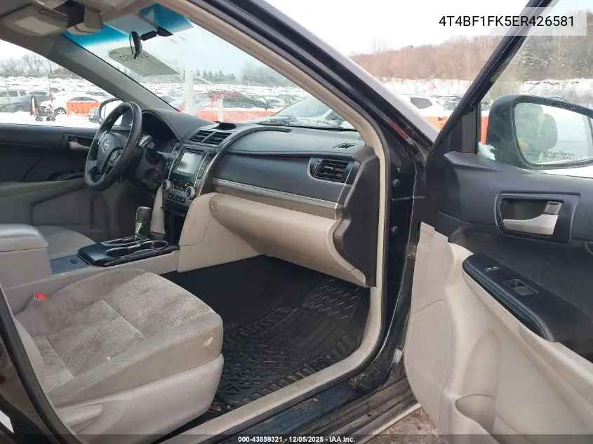 4T4BF1FK5ER426581 2014 Toyota Camry Le
