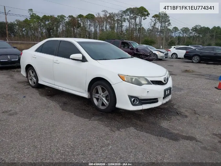 4T1BF1FK1EU774341 2014 Toyota Camry Se