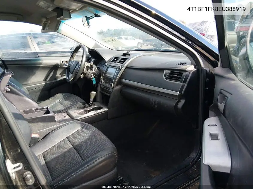 4T1BF1FK8EU388919 2014 Toyota Camry Se