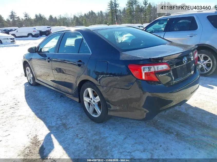 4T1BF1FK7EU403460 2014 Toyota Camry Se