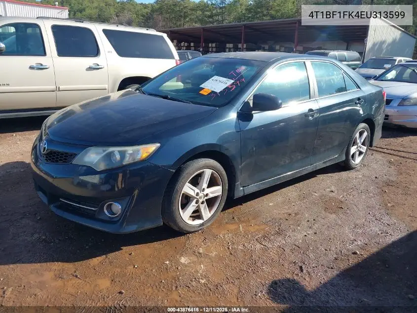 4T1BF1FK4EU313599 2014 Toyota Camry Se