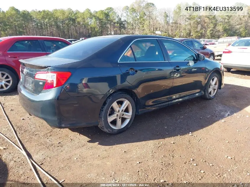 4T1BF1FK4EU313599 2014 Toyota Camry Se