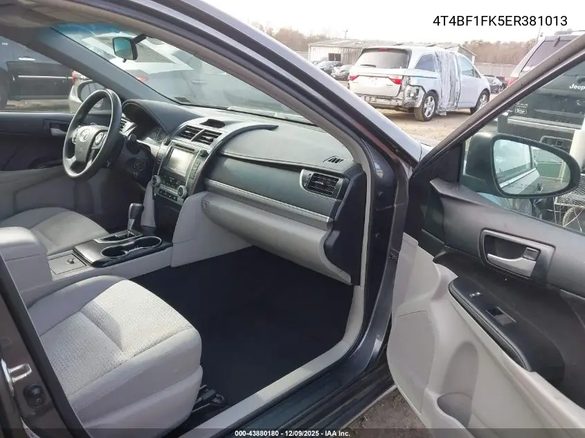 4T4BF1FK5ER381013 2014 Toyota Camry Le