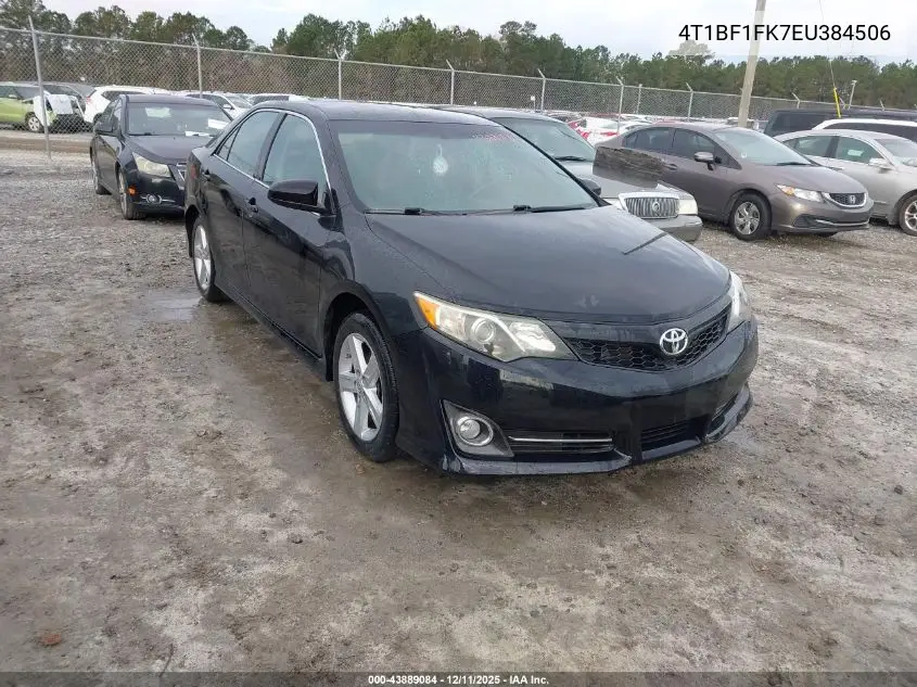 4T1BF1FK7EU384506 2014 Toyota Camry Se