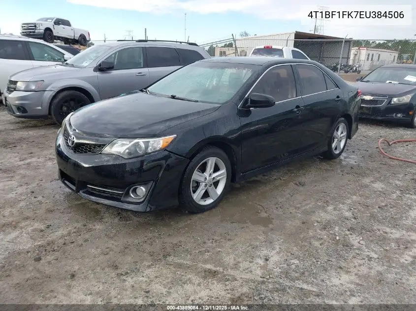 4T1BF1FK7EU384506 2014 Toyota Camry Se