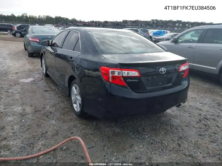 4T1BF1FK7EU384506 2014 Toyota Camry Se