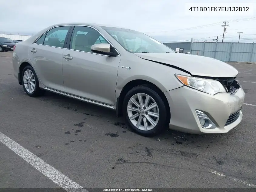 4T1BD1FK7EU132812 2014 Toyota Camry Hybrid Xle