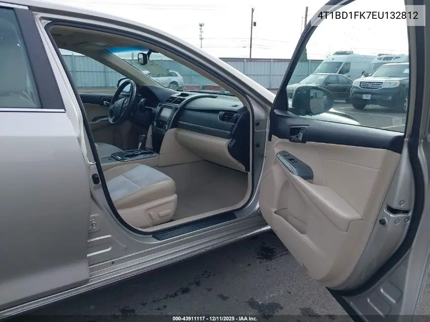 4T1BD1FK7EU132812 2014 Toyota Camry Hybrid Xle