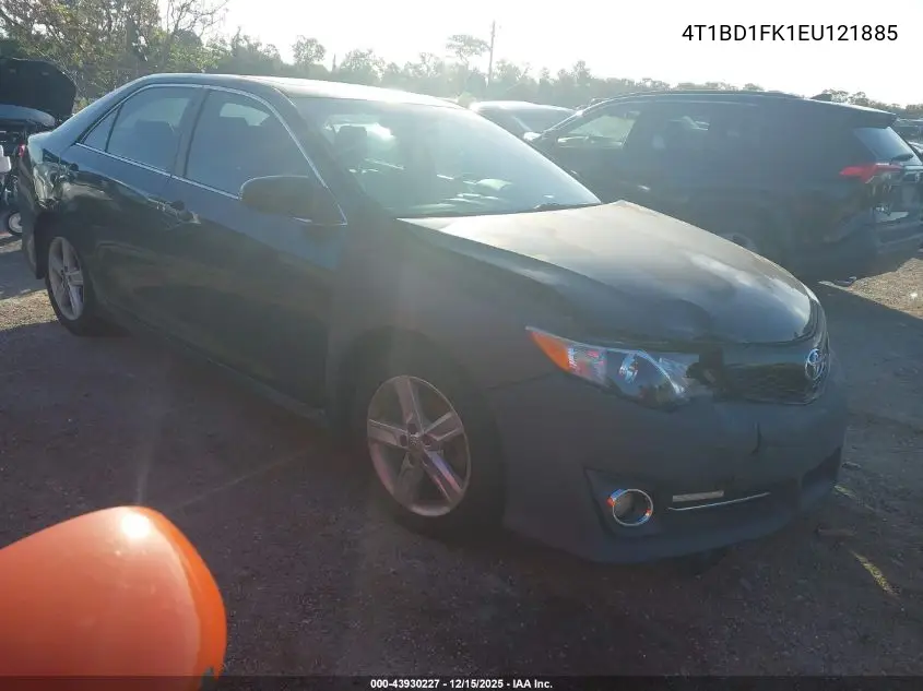 4T1BD1FK1EU121885 2014 Toyota Camry Hybrid Se Limited Edition