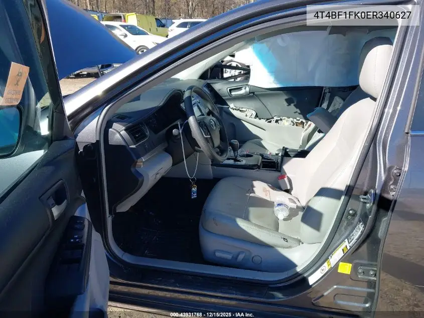 4T4BF1FK0ER340627 2014 Toyota Camry Le