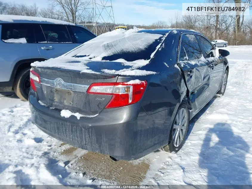 4T1BF1FK1EU784982 2014 Toyota Camry Xle
