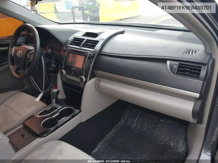 4T4BF1FK9ER430701 2014 Toyota Camry Le