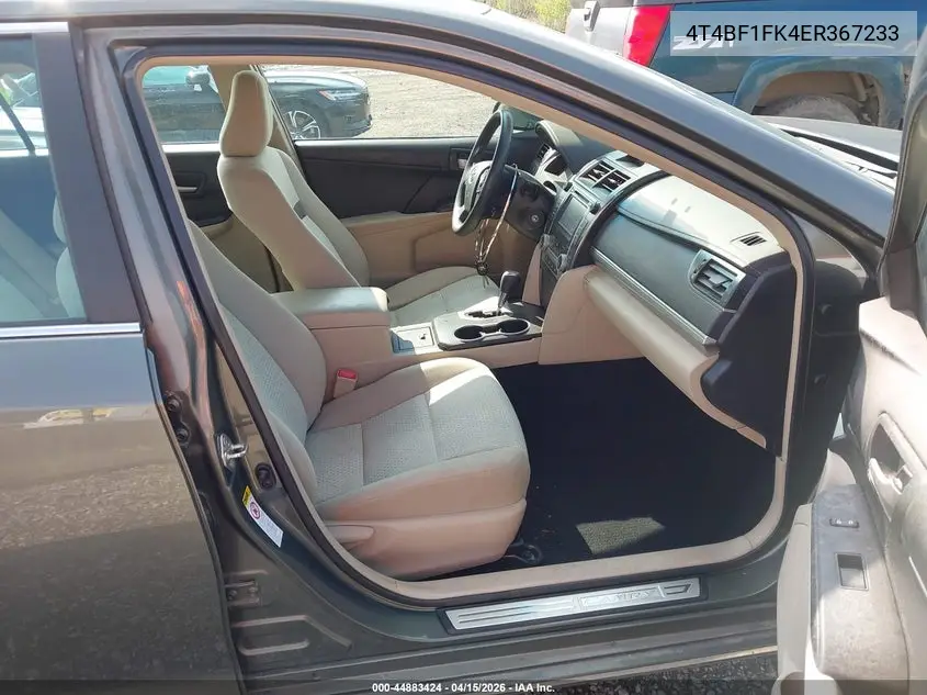 4T4BF1FK4ER367233 2014 Toyota Camry Le