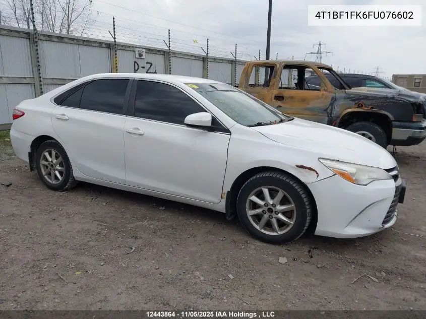 4T1BF1FK6FU076602 2015 Toyota Camry Le