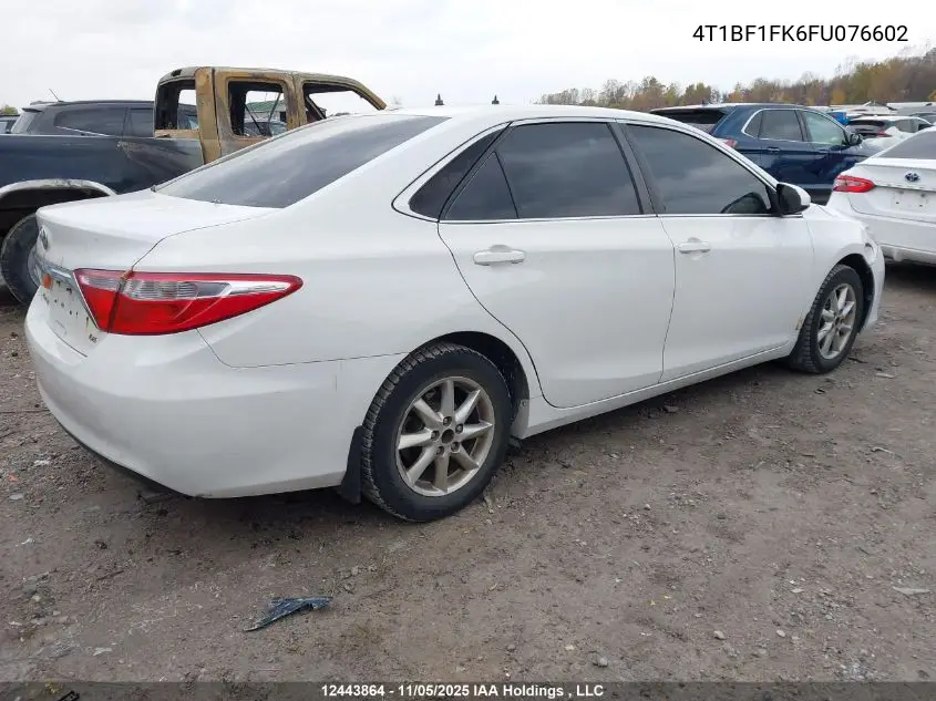 4T1BF1FK6FU076602 2015 Toyota Camry Le