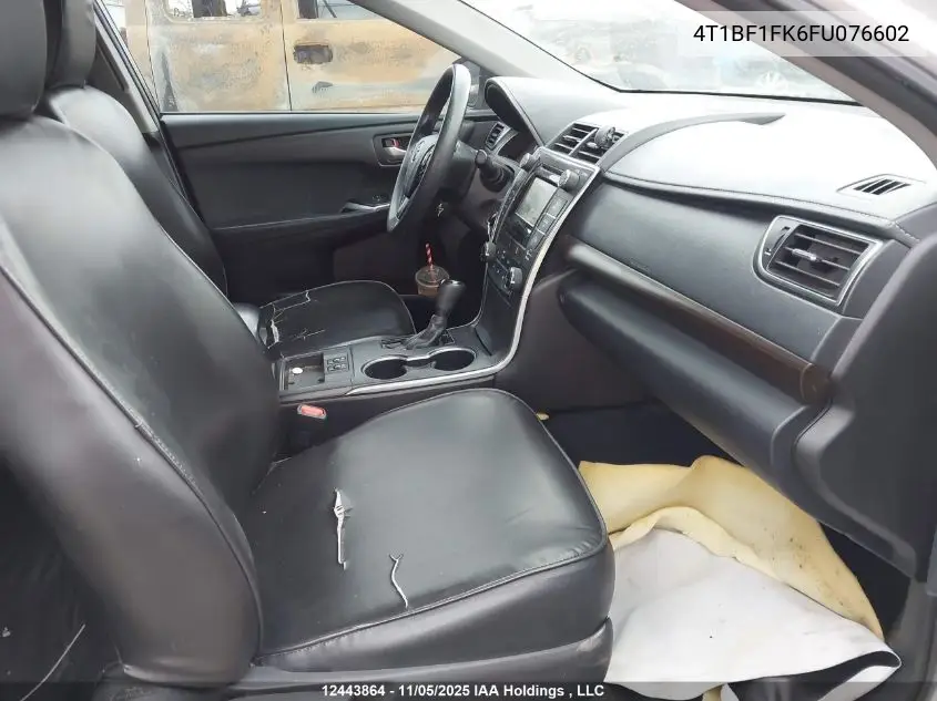 4T1BF1FK6FU076602 2015 Toyota Camry Le