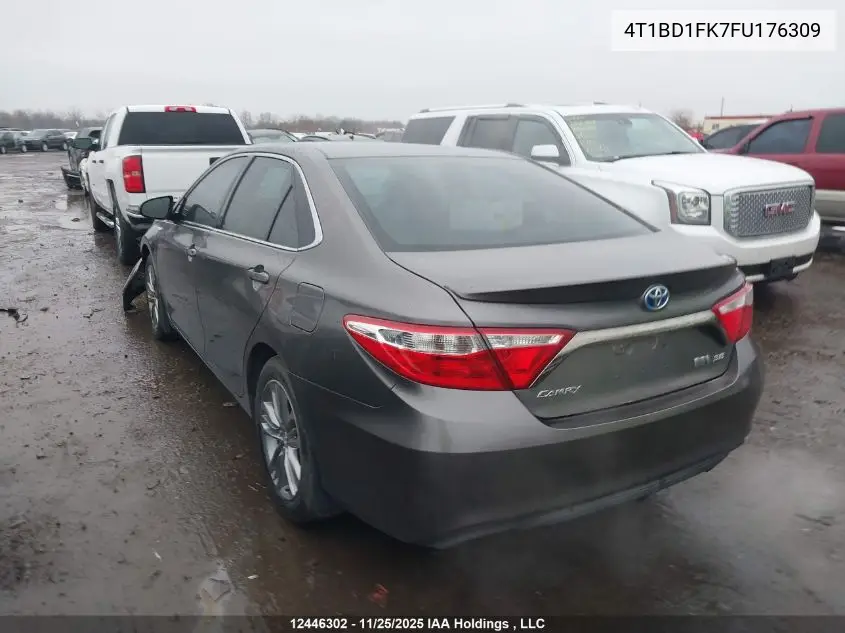 4T1BD1FK7FU176309 2015 Toyota Camry