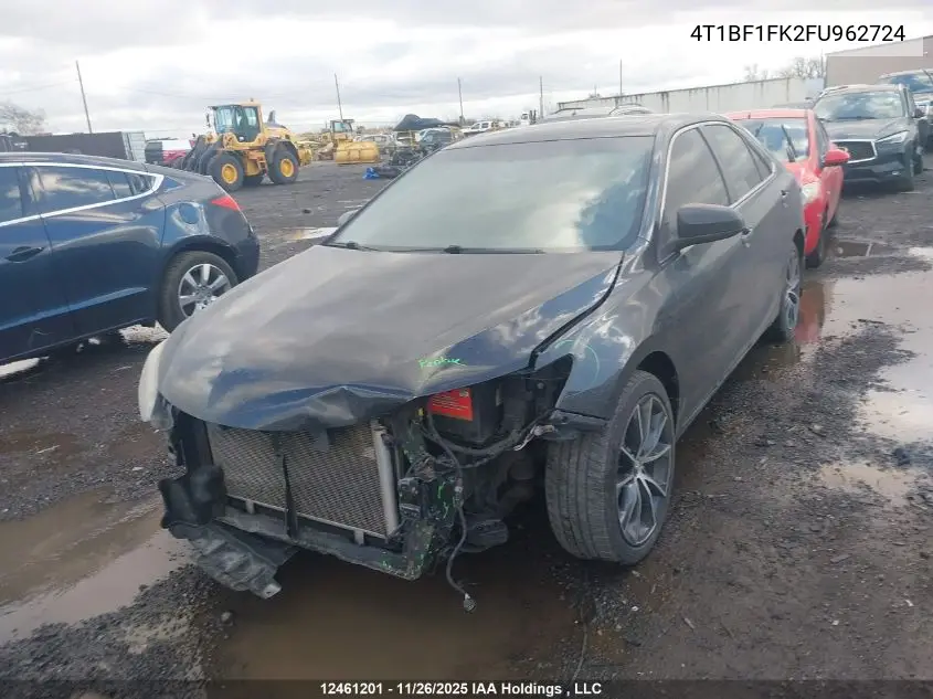 4T1BF1FK2FU962724 2015 Toyota Camry Xse