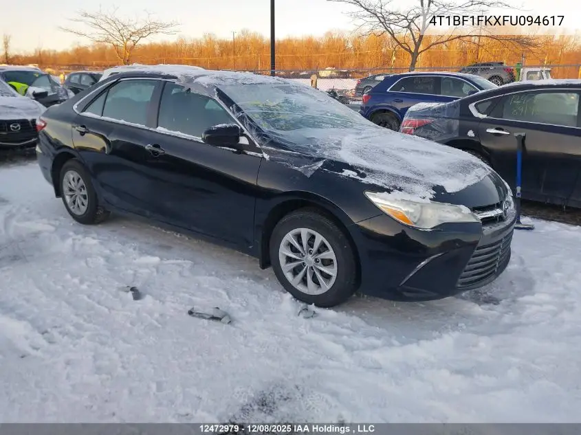 4T1BF1FKXFU094617 2015 Toyota Camry Le