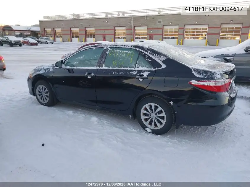 4T1BF1FKXFU094617 2015 Toyota Camry Le