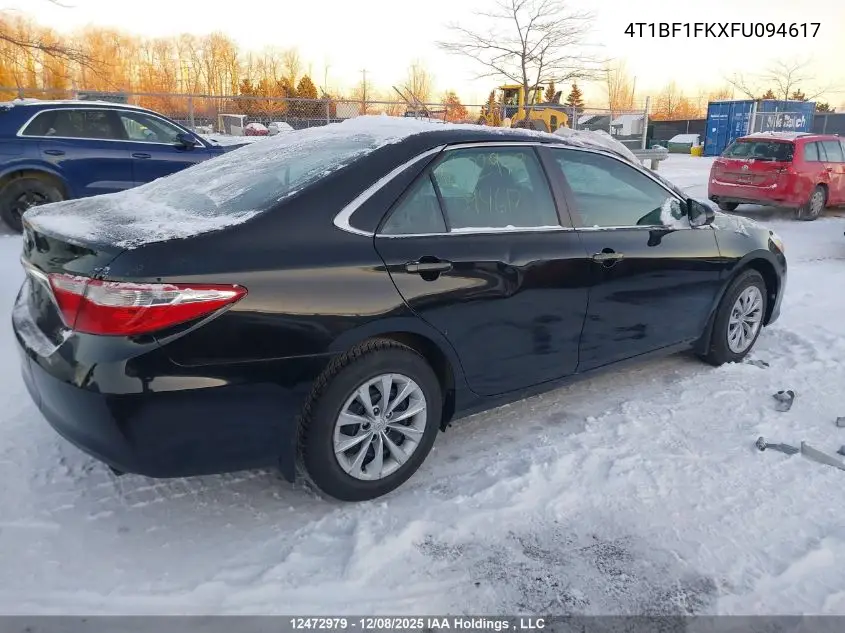 4T1BF1FKXFU094617 2015 Toyota Camry Le