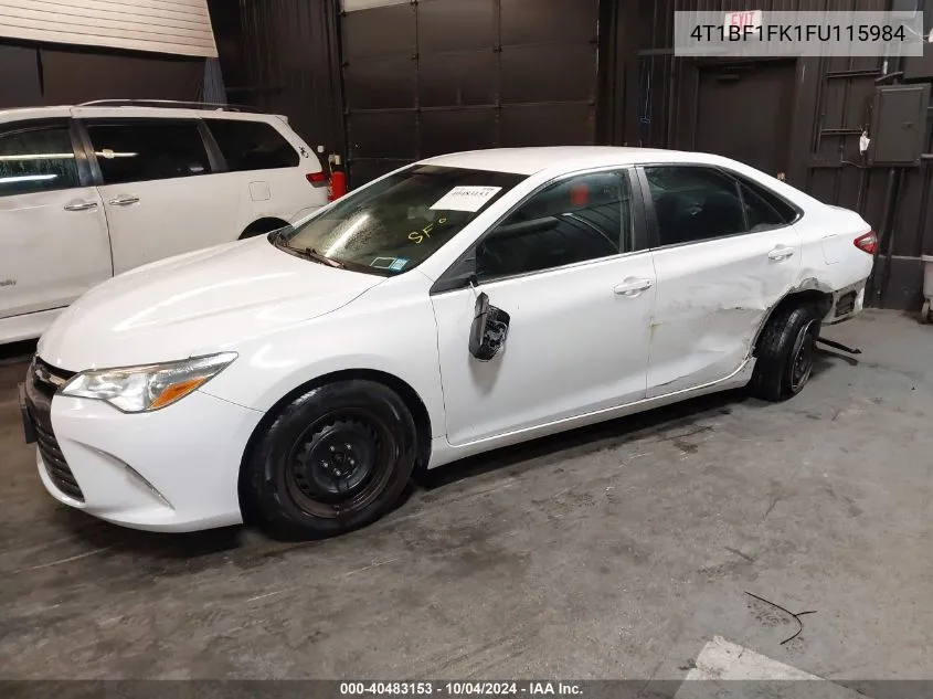 4T1BF1FK1FU115984 2015 Toyota Camry Le