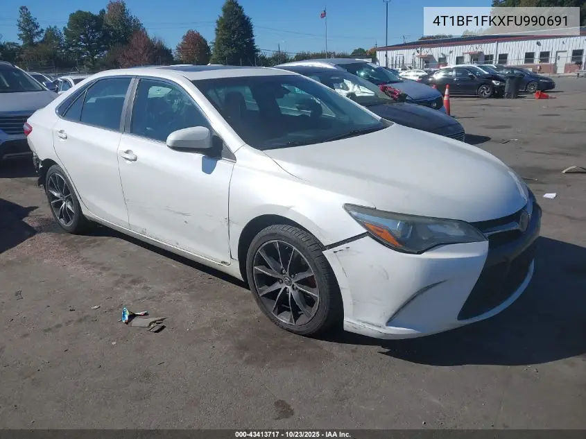 4T1BF1FKXFU990691 2015 Toyota Camry Xse