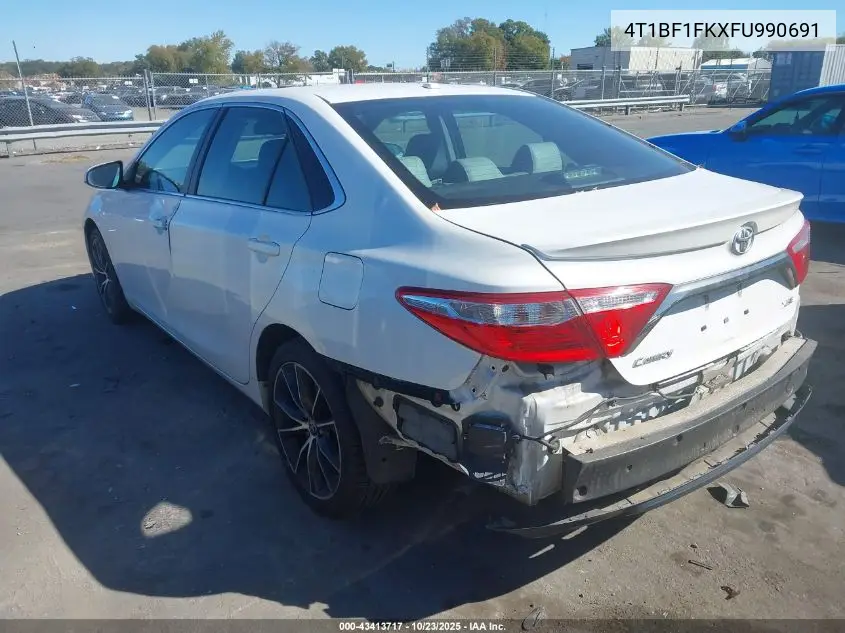 4T1BF1FKXFU990691 2015 Toyota Camry Xse