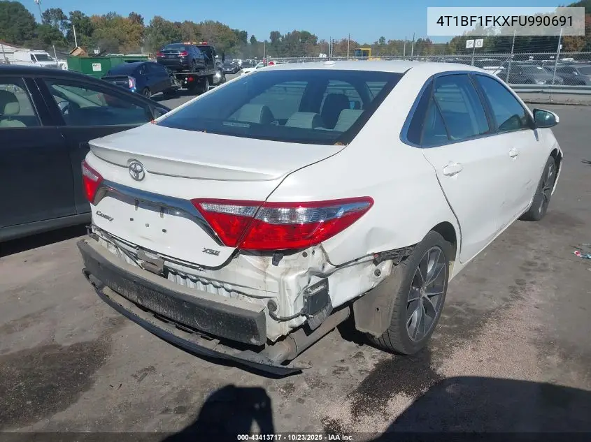 4T1BF1FKXFU990691 2015 Toyota Camry Xse