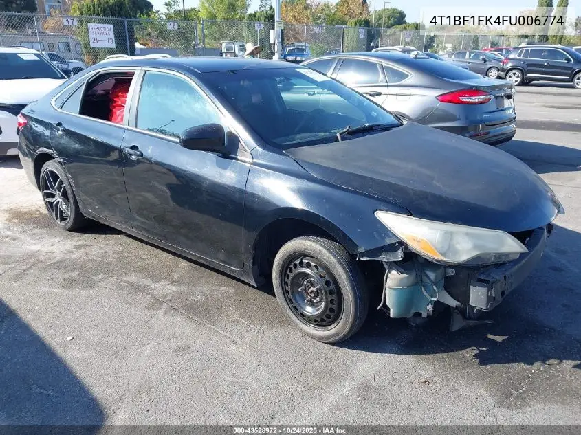 4T1BF1FK4FU006774 2015 Toyota Camry Le