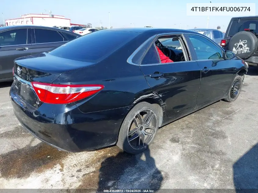 4T1BF1FK4FU006774 2015 Toyota Camry Le
