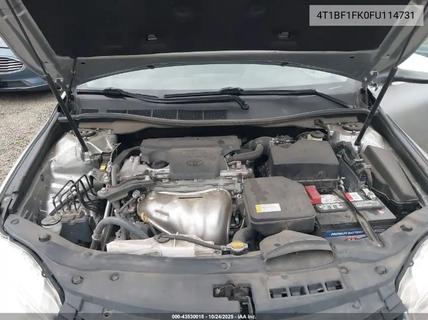 4T1BF1FK0FU114731 2015 Toyota Camry Le
