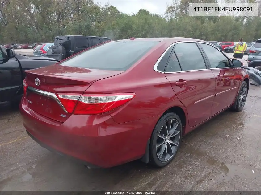 4T1BF1FK4FU998091 2015 Toyota Camry Xse