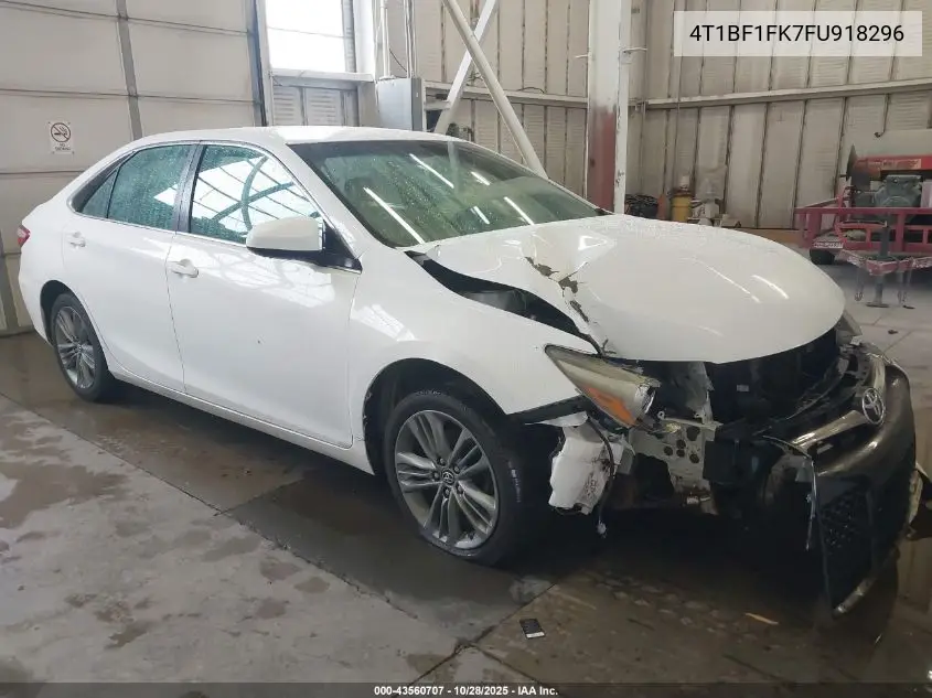4T1BF1FK7FU918296 2015 Toyota Camry Se