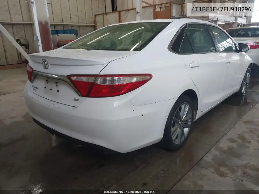 4T1BF1FK7FU918296 2015 Toyota Camry Se
