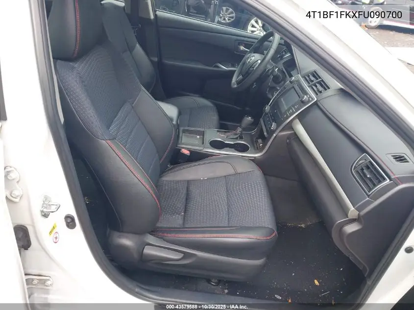 4T1BF1FKXFU090700 2015 Toyota Camry Se
