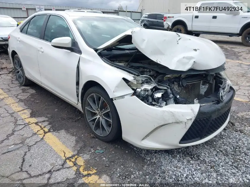 4T1BF1FK7FU492934 2015 Toyota Camry Xse