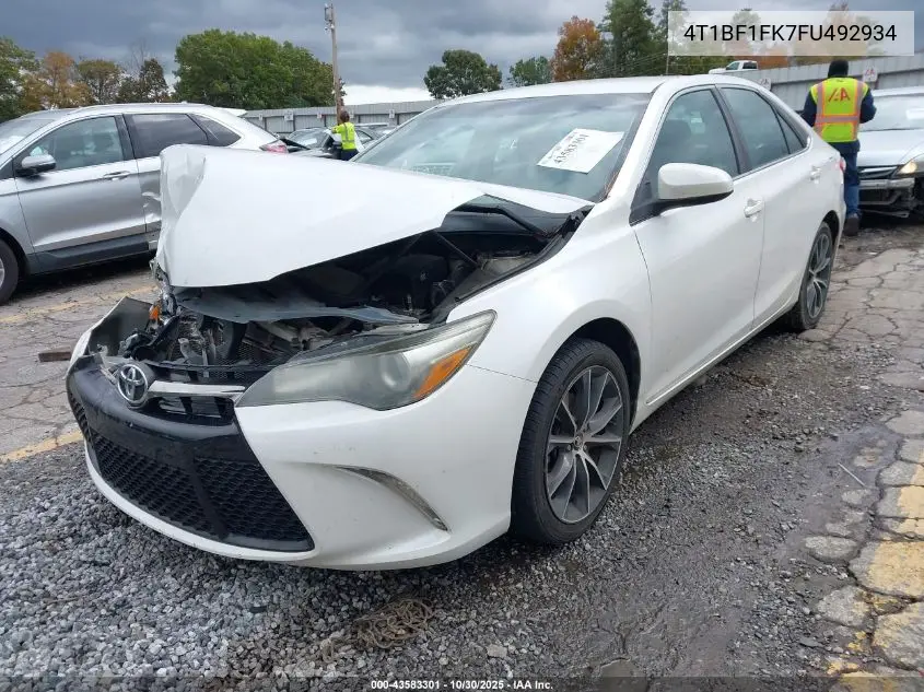 4T1BF1FK7FU492934 2015 Toyota Camry Xse