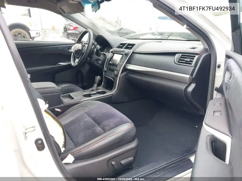 4T1BF1FK7FU492934 2015 Toyota Camry Xse