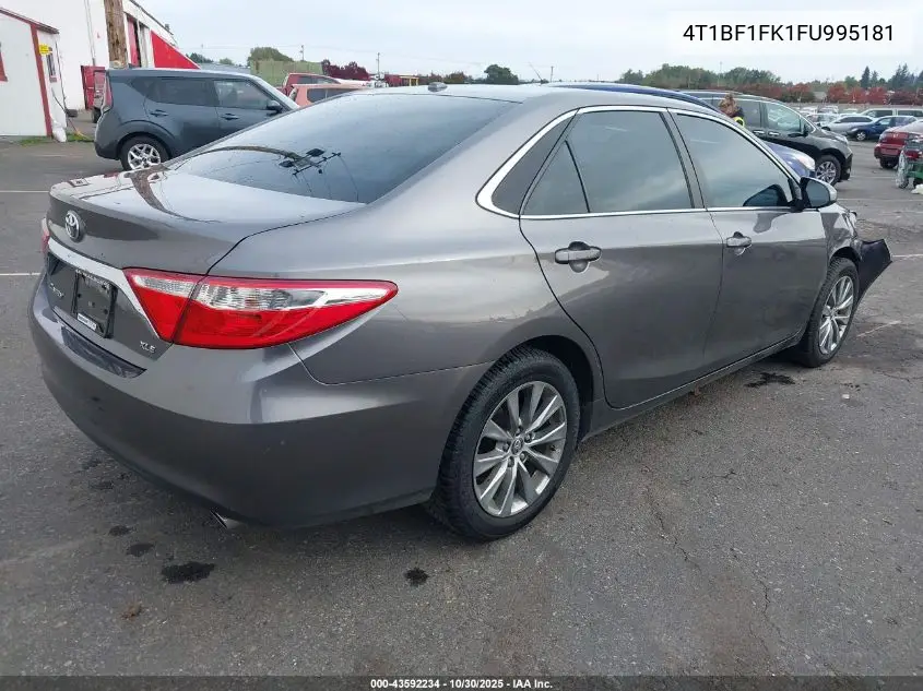 4T1BF1FK1FU995181 2015 Toyota Camry Xle