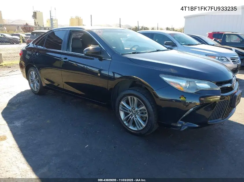 4T1BF1FK7FU933235 2015 Toyota Camry Se