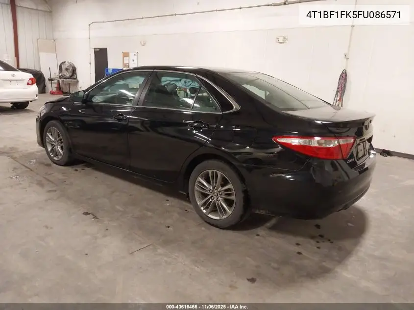 4T1BF1FK5FU086571 2015 Toyota Camry Se
