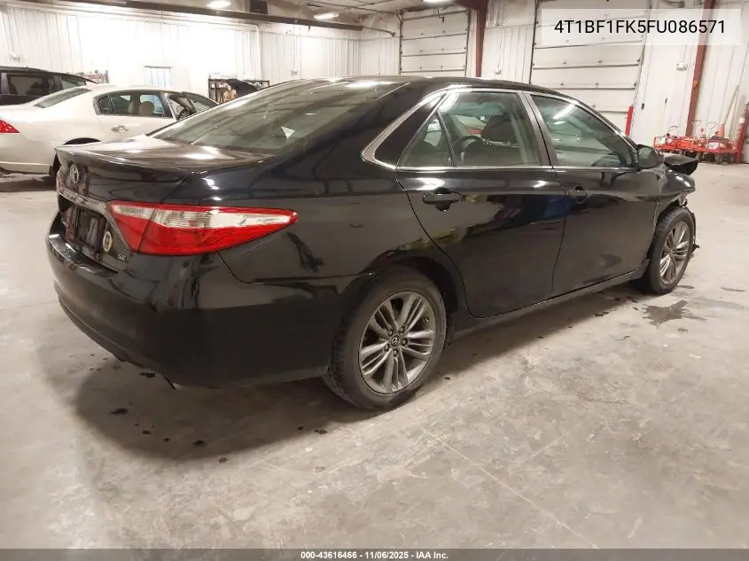 4T1BF1FK5FU086571 2015 Toyota Camry Se