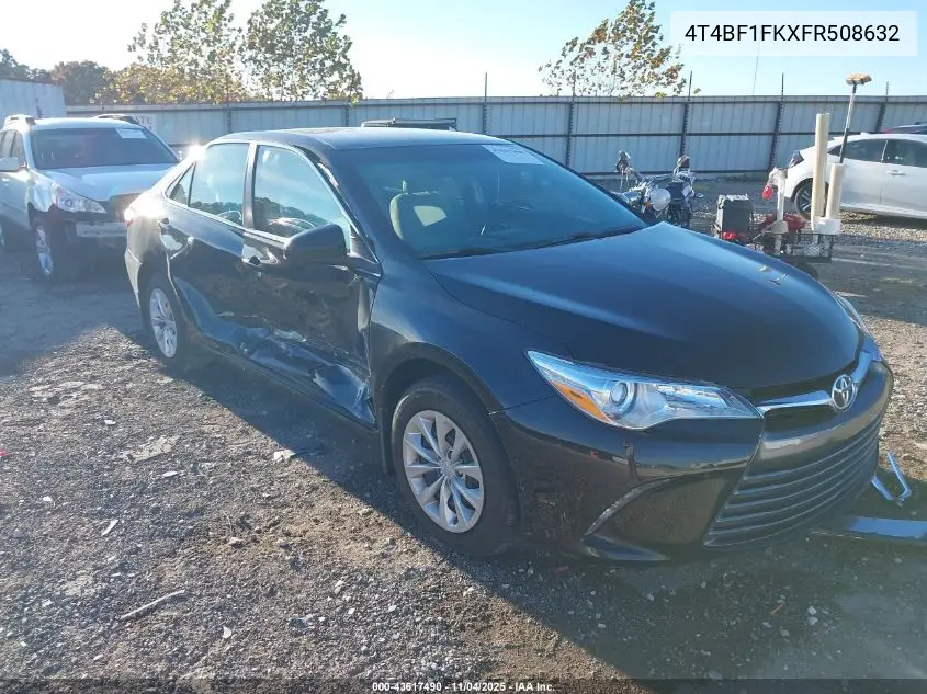 4T4BF1FKXFR508632 2015 Toyota Camry Le