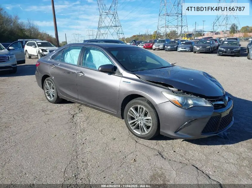 4T1BD1FK4FU166787 2015 Toyota Camry Hybrid Se