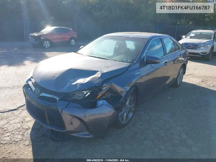 4T1BD1FK4FU166787 2015 Toyota Camry Hybrid Se