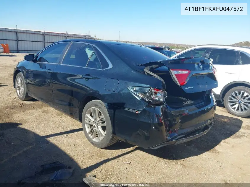 4T1BF1FKXFU047572 2015 Toyota Camry Se