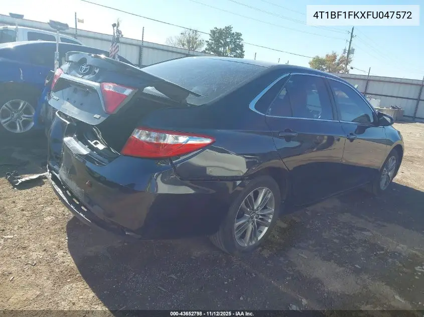 4T1BF1FKXFU047572 2015 Toyota Camry Se