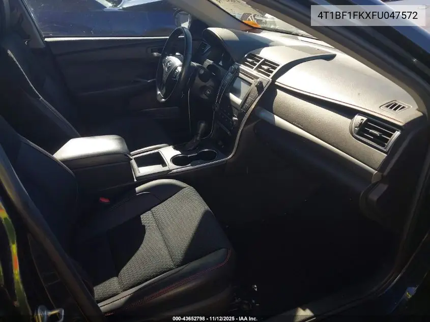 4T1BF1FKXFU047572 2015 Toyota Camry Se